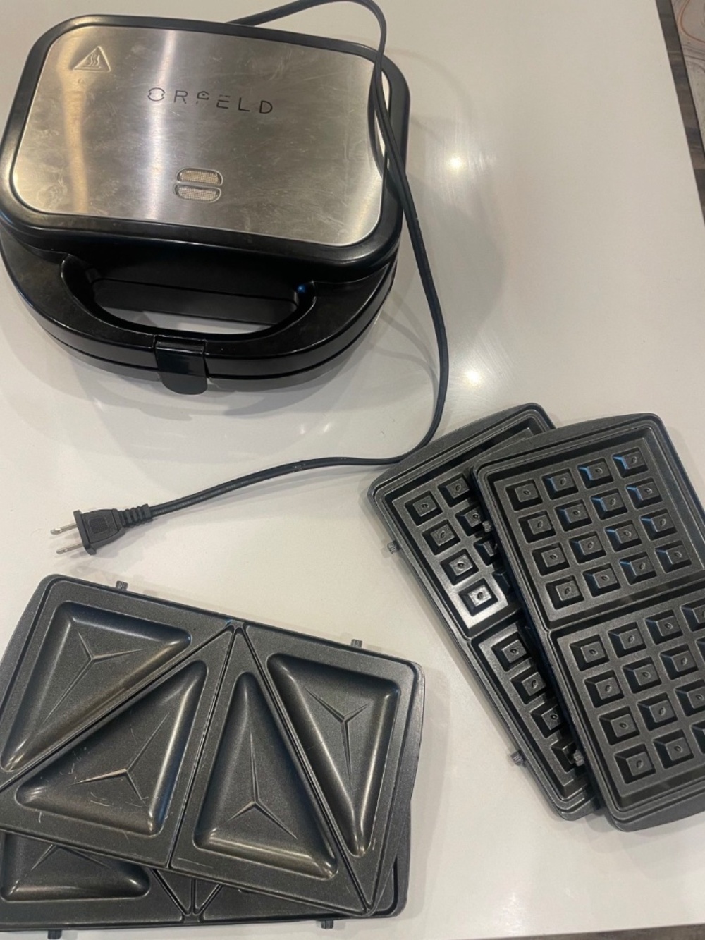 Orfeld 3 In 1 Sandwich Maker Model ST69A